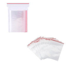 Пакети із замком Zip-Lock ZL-8_12 розмір 8х12 см 100 штук Bambi