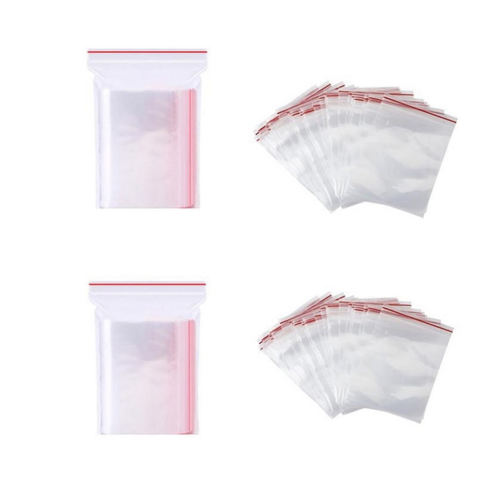 Пакети із замком Zip-Lock ZL-4_6 розмір 4х6 см 500 штук Bambi