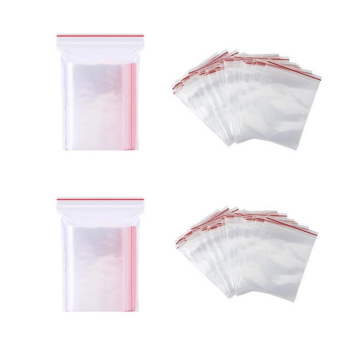 Пакети з замком Zip-Lock ZL-5_7 розмір 5х7 см 500 штук Bambi