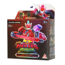 Дитячий робот-конструктор "Раптор Трон" Dinoster EU580881A-1, 45 деталей Dinoster