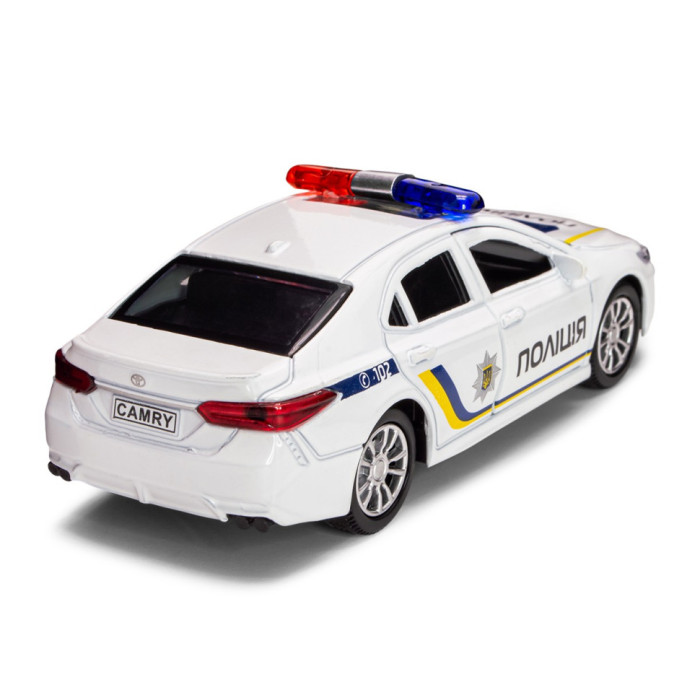 Автомодель дитяча Toyota Camry Поліція TechnoDrive KM250416 масштаб 1:43 TechnoDrive