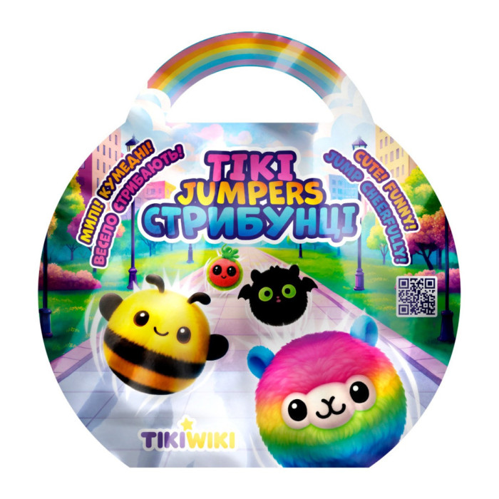 Іграшка-сюрприз "TIKI стрибунці" Tiki Wiki BB2025 в асортименті Tiki Wiki