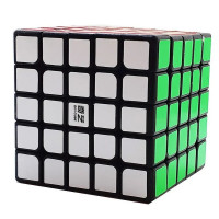 Головоломка Кубик Рубіка QiYi MofangGe 159black 5х5 з наклейками QiYi MofangGe