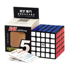 Головоломка Кубик Рубіка QiYi MofangGe 159black 5х5 з наклейками QiYi MofangGe