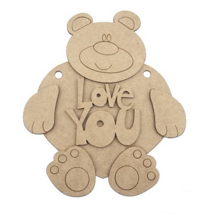 Заготовка для декорування "Love you-1" FDPO-129 Fabrika Decoru