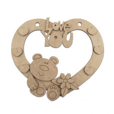 Заготовка для декорування "Love you-3" FDPO-133 Fabrika Decoru