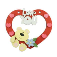 Заготовка для декорування "Love you-3" FDPO-133 Fabrika Decoru