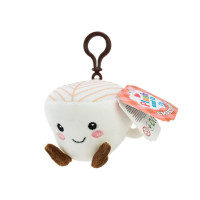 М'яка іграшка-брелок "Кава Латте" PLC25091, розмір 8 см Plush and Co
