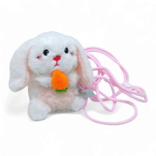 М'яка іграшка-тримач для телефону PLC25005(White) 9х8х11 см Plush and Co