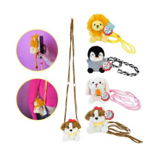 М'яка іграшка-тримач для телефону PLC25005(Black) 9х8х11 см Plush and Co