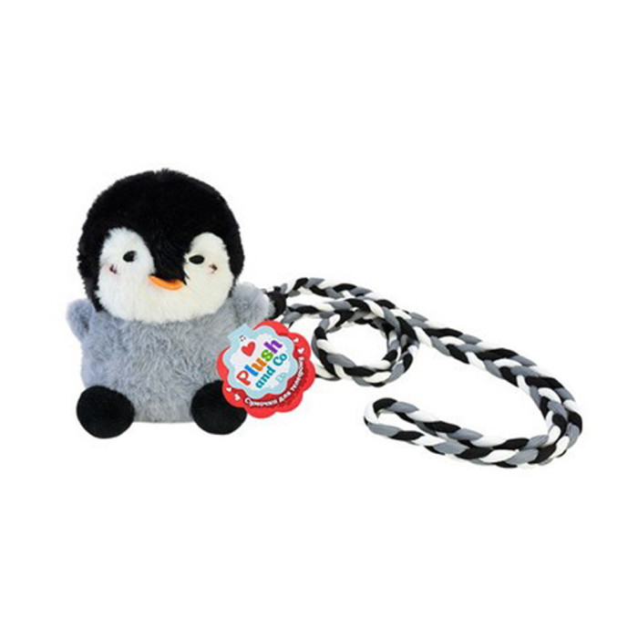 М'яка іграшка-тримач для телефону PLC25005(Black) 9х8х11 см Plush and Co