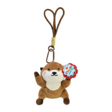 М'яка іграшка-брелок "Видреня" PLC25004-4, 14х10х12 см Plush and Co