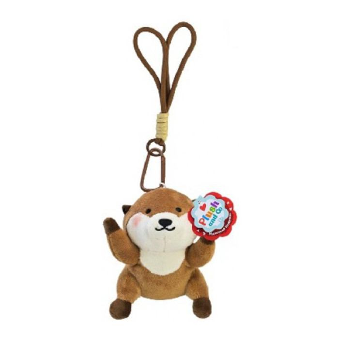 М'яка іграшка-брелок "Видреня" PLC25004-4, 14х10х12 см Plush and Co
