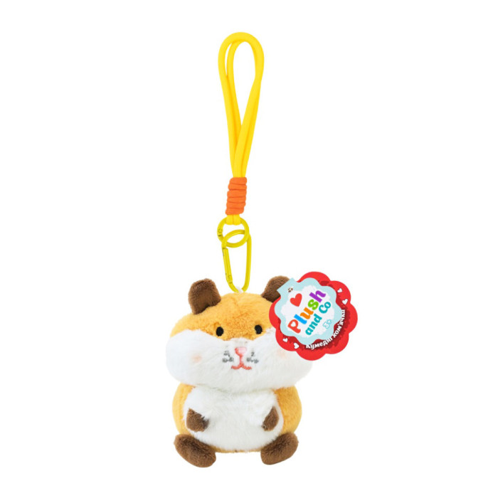 М'яка іграшка-брелок "Хом'ячок" PLC25003-5, 8х5х11 см Plush and Co
