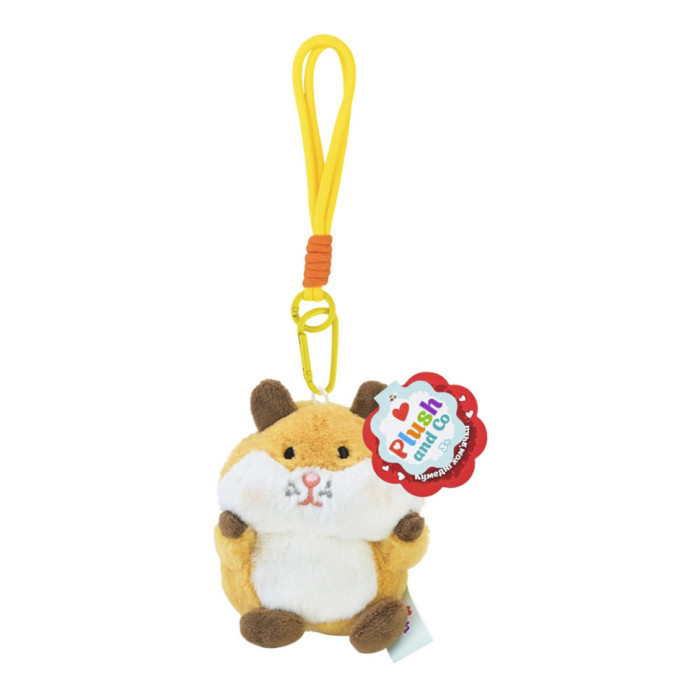 М'яка іграшка-брелок "Хом'ячок" PLC25003-3, 8х5х11 см Plush and Co