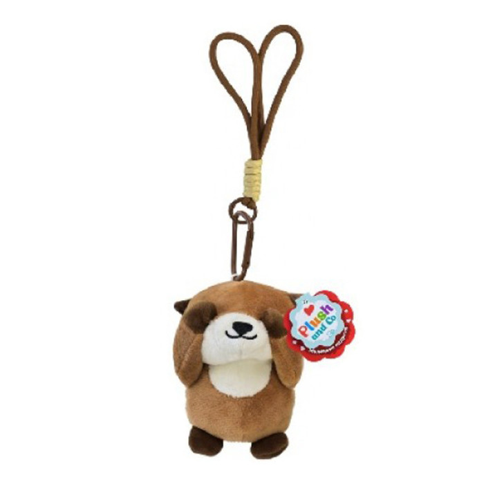 М'яка іграшка-брелок "Видреня" PLC25004-2, 14х10х12 см Plush and Co