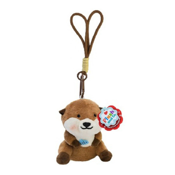 М'яка іграшка-брелок "Видреня" PLC25004-1, 14х10х12 см Plush and Co