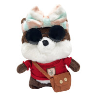 М'яка іграшка "Песик" K0201(Brown) одяг в асортименті, 30 см Bambi