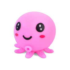 Дитяча іграшка-антистрес "Восьминіг" MS 3951(Pink) з борошном, 7,5 см Bambi