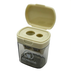 Точилка подвійна для олівців Acmeliae SP-001(Grey) Bambi