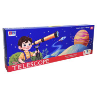 Дитяча іграшка "Телескоп" 6609A(Yellow) жовтий, штатив 57 см YG Toys