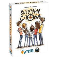 Карткова гра "Влучні слова" G7D070UA 120 карток, правила гри Games7Days