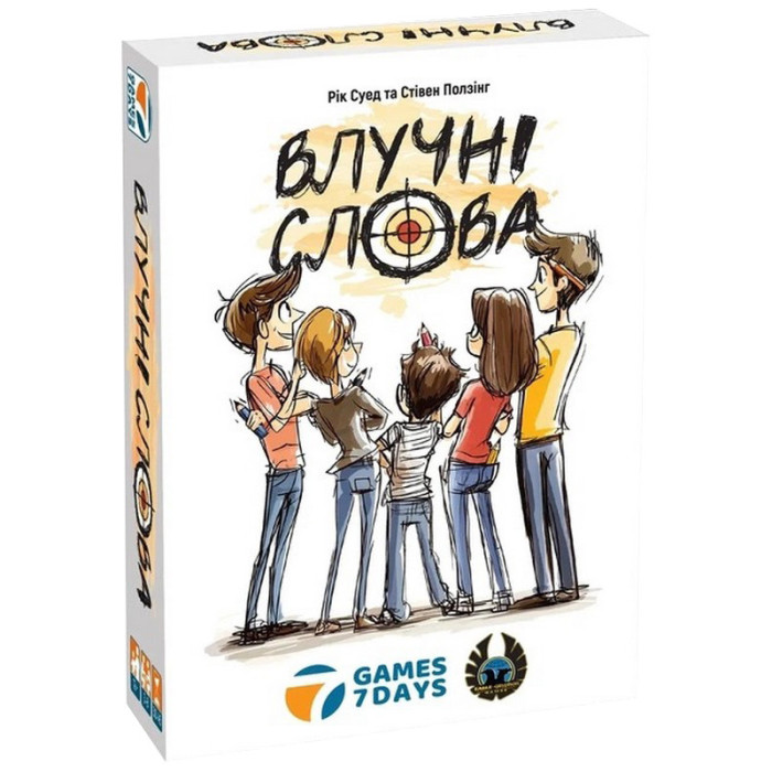 Карткова гра "Влучні слова" G7D070UA 120 карток, правила гри Games7Days