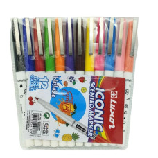 Набір маркерів для тканини "Fabric Marker" 33300/10wt на водній основі LUXOR