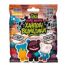 Колекційна іграшка-сквіш Хайпові ведмедики Tiki Wiki SQ027 іграшка-сюрприз Tiki Wiki