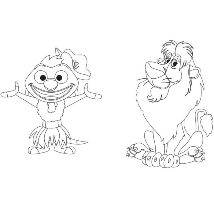 Розмальовка "Гра з кольором. Король Лев" 1426001 Disney Маля, 12 сторінок Ranok Creative