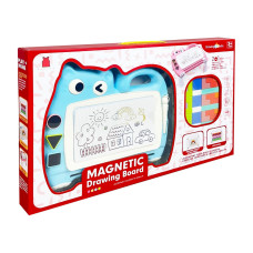 Магнітна дошка для малювання "Котик" 2 в 1 QY228(Turquoise) тетріс, пазли Bambi