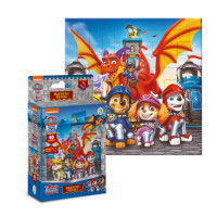 Дитячий магнітний пазл "Лицарі" 200651, 40 елементів DoDo Toys