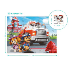 Дитячий пазл "Paw Patrol Fire Rescue" 200641, 30 елементів DoDo Toys