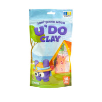 Набір для творчості "Повітряна маса U'DO Clay" 30879, 16 штук Strateg