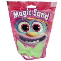 Креативна творчість "Кінетичний пісок Magic sand" 39403-2 зелений 500 грам Strateg