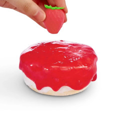 Ігровий набір зі слаймами "Полуничний чізкейк" Slime Mart 15901A серії "Shopping Bag" Slime Mart