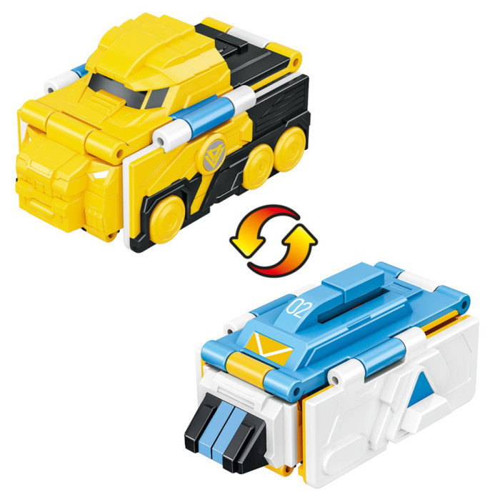 Дитяча машинка-трансформер 2 в 1 Dinoster EU636310R(Yellow) Dinoster