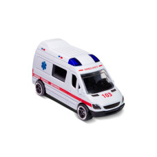 Автомодель дитяча Швидка допомога TechnoDrive 250421CG-3 масштаб 1:64 TechnoDrive