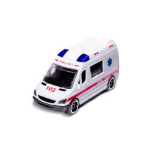 Автомодель дитяча Швидка допомога TechnoDrive 250421CG-3 масштаб 1:64 TechnoDrive
