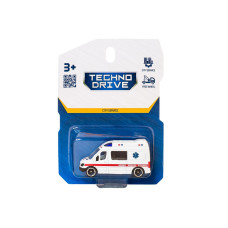 Автомодель дитяча Швидка допомога TechnoDrive 250421CG-3 масштаб 1:64 TechnoDrive
