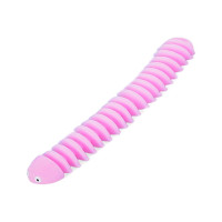 Дитяча іграшка-антистрес "Гусениця" MS 3657(Pink) 21 см Bambi