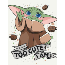 Картина за номерами "Cute Grogu" 16134-AC 30х40 см Art Craft