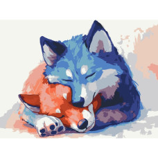 Картина за номерами "Дика ніжність"©arttem_illustration 11710-AC 30х40 см Art Craft