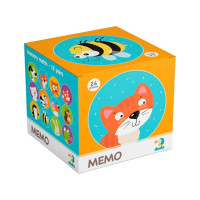 Дитяча настільна гра Мемо "Тварини" DoDo 300145, 12 зображень DoDo Toys