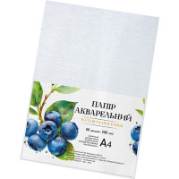 Папір для акварелі А4 772549, 200г/м2, 50 аркушів Leader