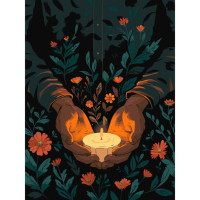 Картина за номерами "Надія в долонях"©arttem_illustration 12519-AC 30х40 см Art Craft