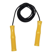 Дитяча Скакалка №1 0749(Yellow) діаметр 3,7 мм, довжина 270 см, чорна Colorplast
