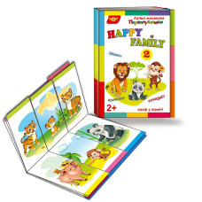 Дитяча розвивальна книжечка "Плутанина Happy Family 2" 595128 Мастер