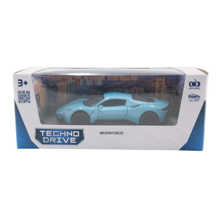Дитяча ігрова модель Maserati MC20 TechnoDrive 250950(Blue) масштаб 1:41 TechnoDrive