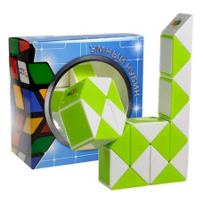 Пластикова головоломка Змійка Рубіка GREEN SCT404 зелена Smart Cube